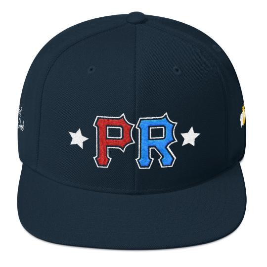 Puerto Rico Roberto Clemente Snapback - Sneaker Tees to match Air Jordan Sneakers