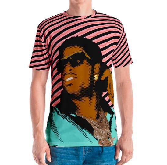 Neon Deion Prime Time tee - Sneaker Tees to match Air Jordan Sneakers