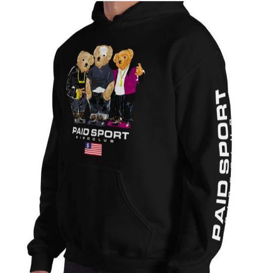 Paid In Full Polo Bear shirt hoodie - Sneaker Tees to match Air Jordan Sneakers