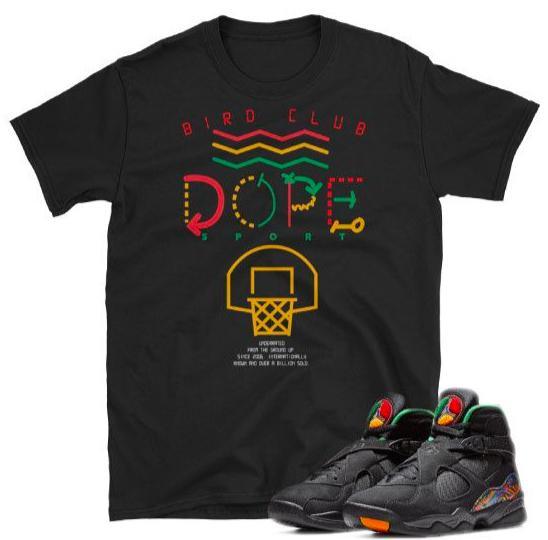 Tinker Air Jordan 8 tee - Sneaker Tees to match Air Jordan Sneakers
