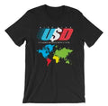 USD Olympic style tee - Sneaker Tees to match Air Jordan Sneakers