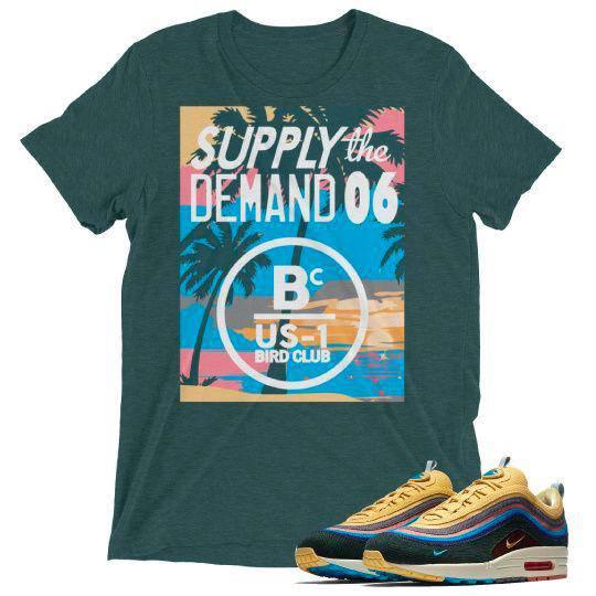 Air Max 95 Sean Wotherspoon shirt (LAKE) - Sneaker Tees to match Air Jordan Sneakers
