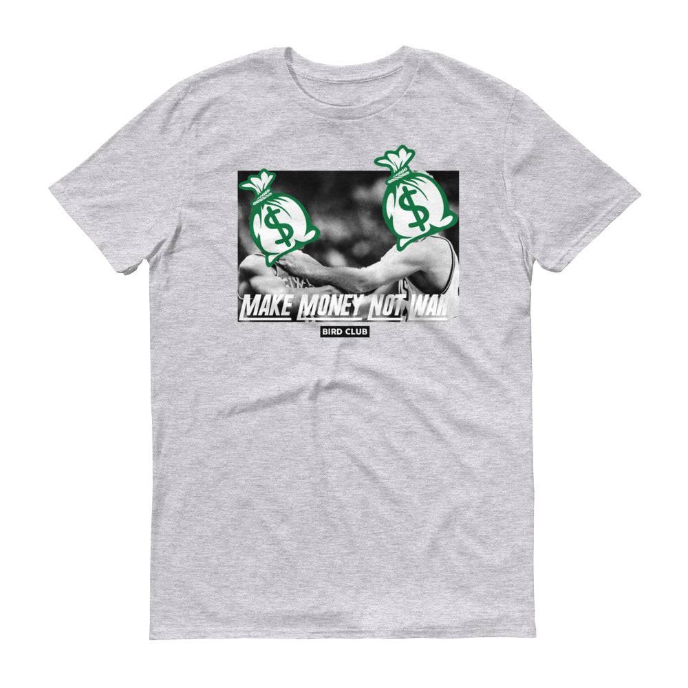 Money Not War GREY tee - Sneaker Tees to match Air Jordan Sneakers
