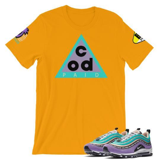 Air Max Tees "C.O.D" - Sneaker Tees to match Air Jordan Sneakers