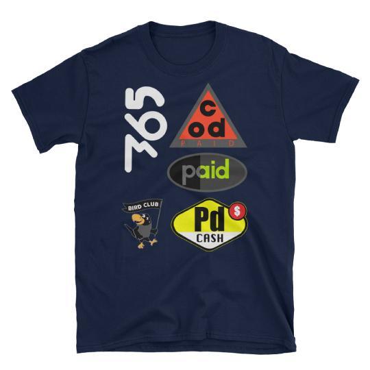 Air Max Logo Tees (NVY) - Sneaker Tees to match Air Jordan Sneakers