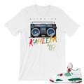 Do the Right thing Jordan Retro 4 Sneaker Tees - Sneaker Tees to match Air Jordan Sneakers