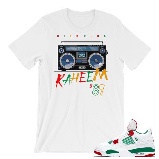 Do the Right thing Jordan Retro 4 Sneaker Tees - Sneaker Tees to match Air Jordan Sneakers