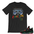 Do the Right thing Jordan Retro 4 Sneaker Tees - Sneaker Tees to match Air Jordan Sneakers
