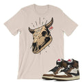Cactus Jack Jordan retro 1 Sneaker Tees - Sneaker Tees to match Air Jordan Sneakers