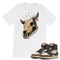 Travis Scott Cactus Jack Jordan retro 1 Sneaker Tees - Sneaker Tees to match Air Jordan Sneakers