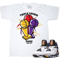 Air Jordan 8 matching shirt - Sneaker Tees to match Air Jordan Sneakers