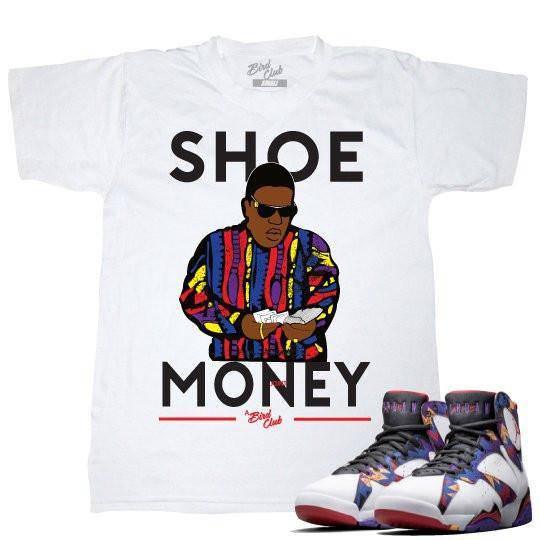 Air Jordan 7 shirt - Sneaker Tees to match Air Jordan Sneakers