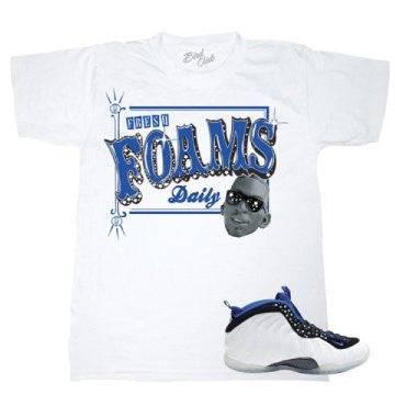 Shooting Stars Foamposite One Shirt - Sneaker Tees to match Air Jordan Sneakers