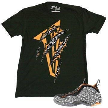 Foamposite Safari tee - Sneaker Tees to match Air Jordan Sneakers