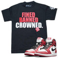 Retro 1 OG Sneaker Tees - Sneaker Tees to match Air Jordan Sneakers