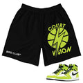 Retro 1 Visionaire Shorts - Sneaker Tees to match Air Jordan Sneakers