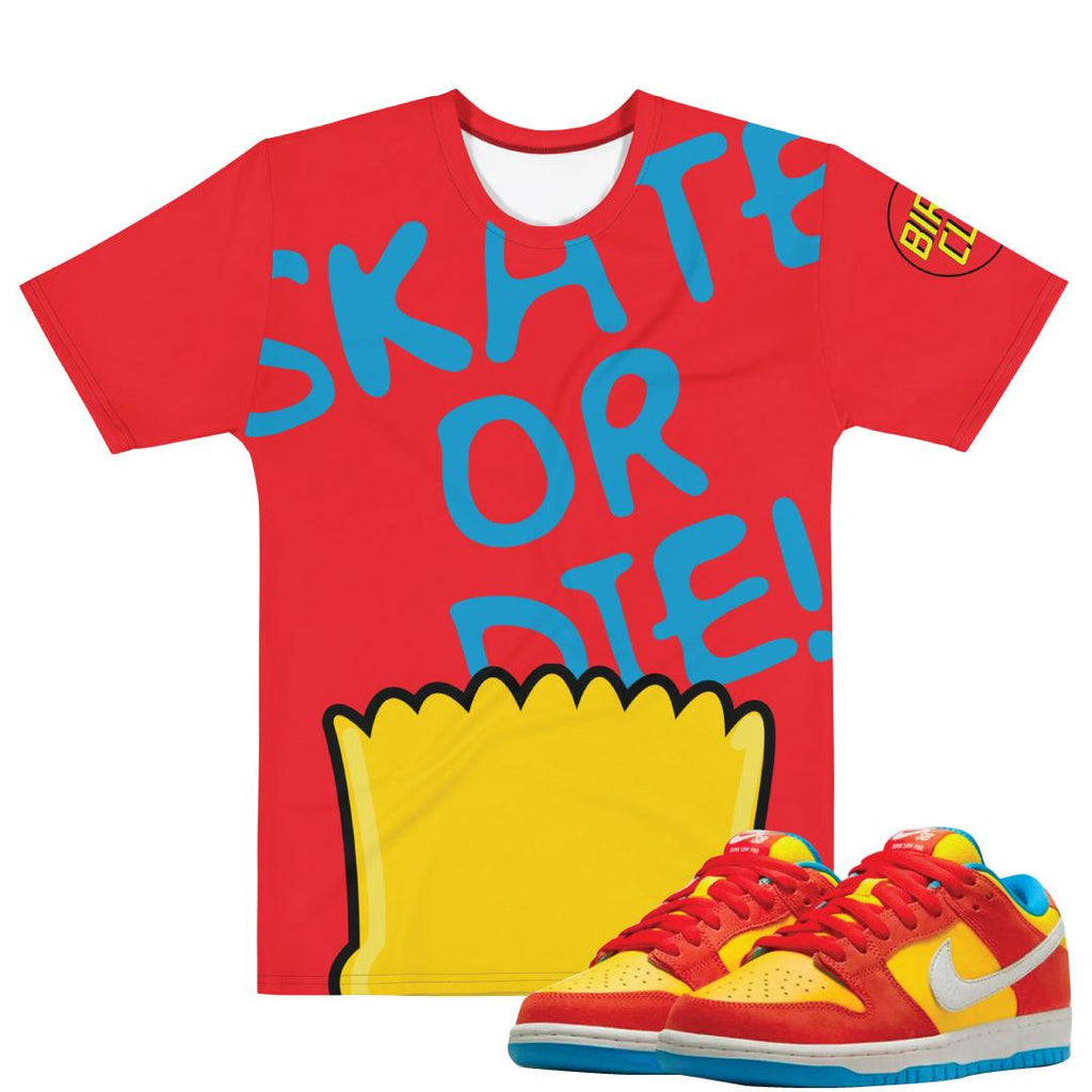 Bart SB Dunk Shirt - Sneaker Tees to match Air Jordan Sneakers