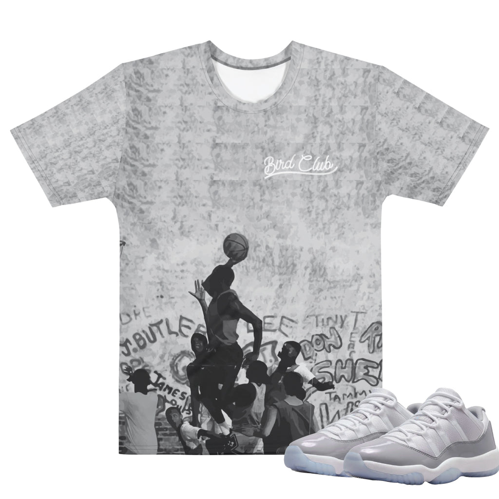Retro 11 Low Cement Grey "Playground" Shirt - Sneaker Tees to match Air Jordan Sneakers