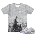 Retro 11 Low Cement Grey "Playground" Shirt - Sneaker Tees to match Air Jordan Sneakers