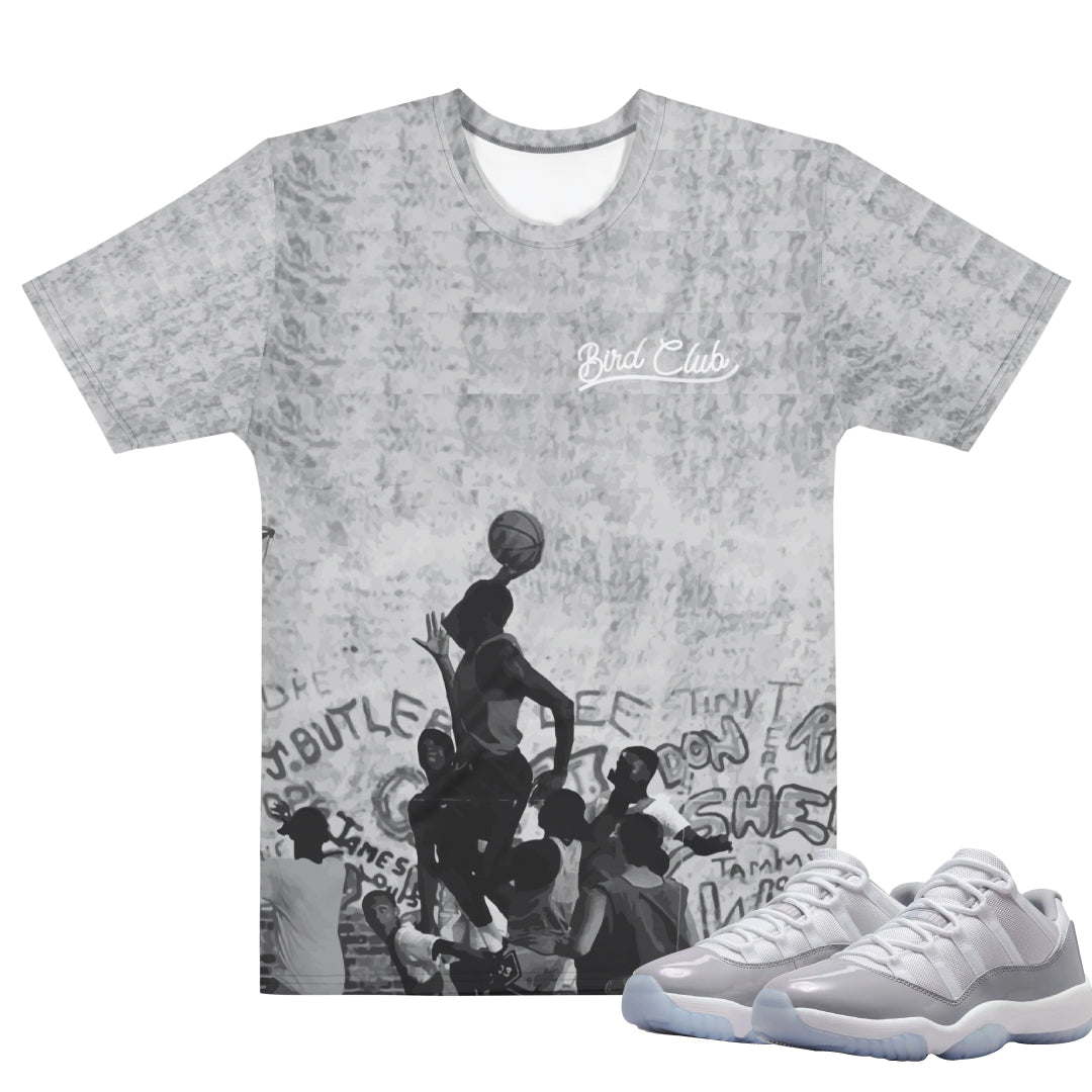 Retro 11 Low Cement Grey "Playground" Shirt - Sneaker Tees to match Air Jordan Sneakers