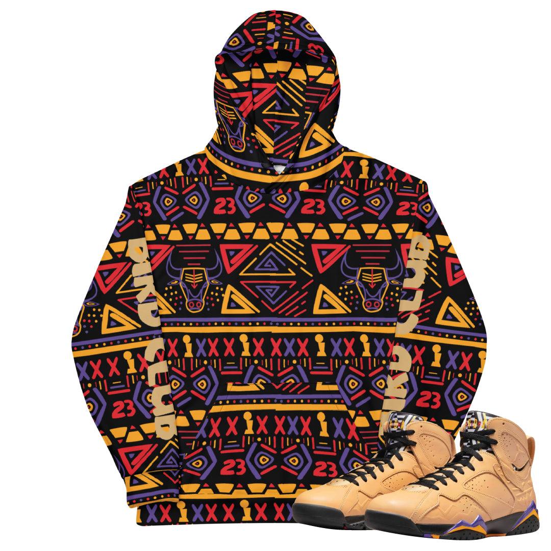 Retro 7 Afrobeats Hoodie - Sneaker Tees to match Air Jordan Sneakers