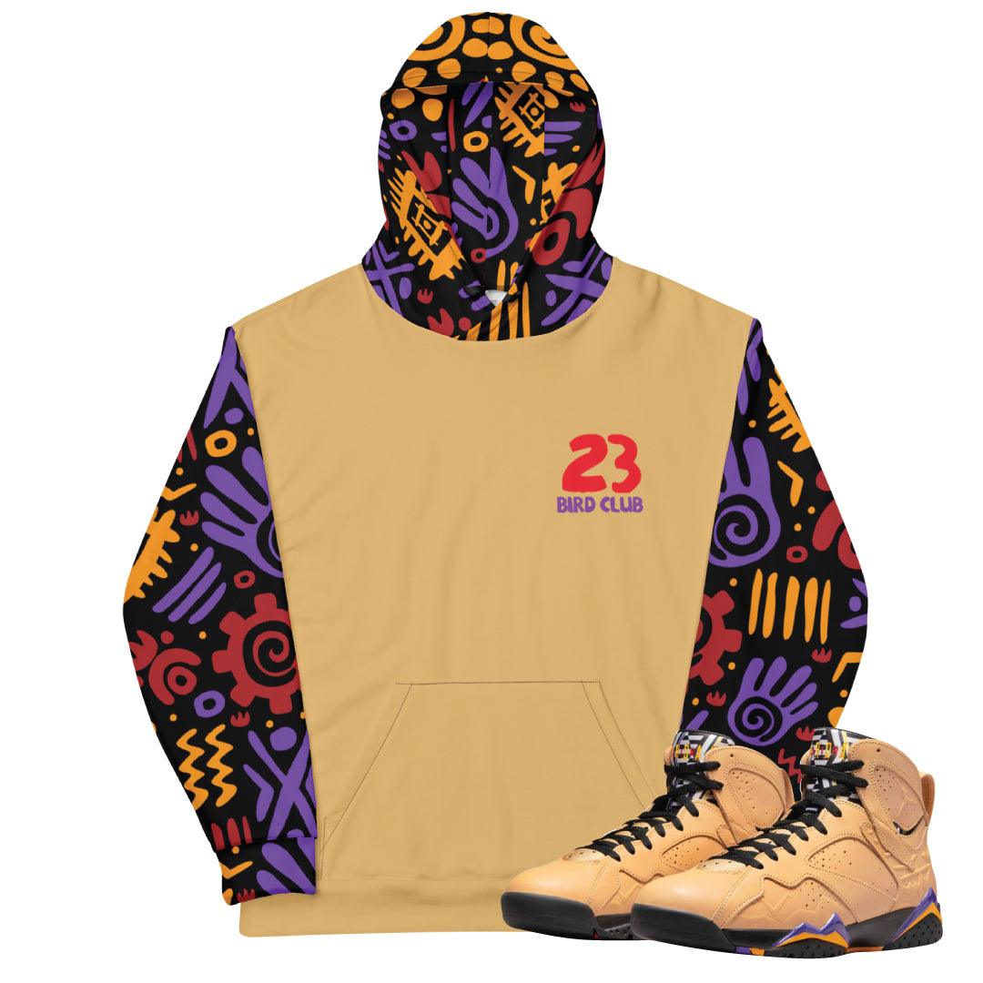 Retro 7 Afrobeats Hoodie - Sneaker Tees to match Air Jordan Sneakers