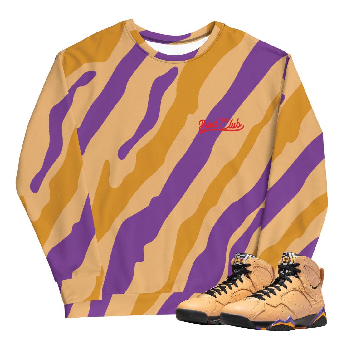Retro 7 Afrobeats Sweatshirt - Sneaker Tees to match Air Jordan Sneakers