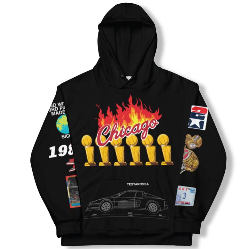 Everything Jordan Fleece Hoodie - Sneaker Tees to match Air Jordan Sneakers