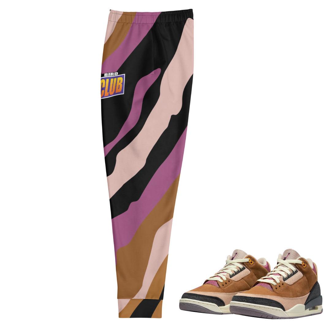 Retro 3 Winterized Archaeo Brown Joggers - Sneaker Tees to match Air Jordan Sneakers