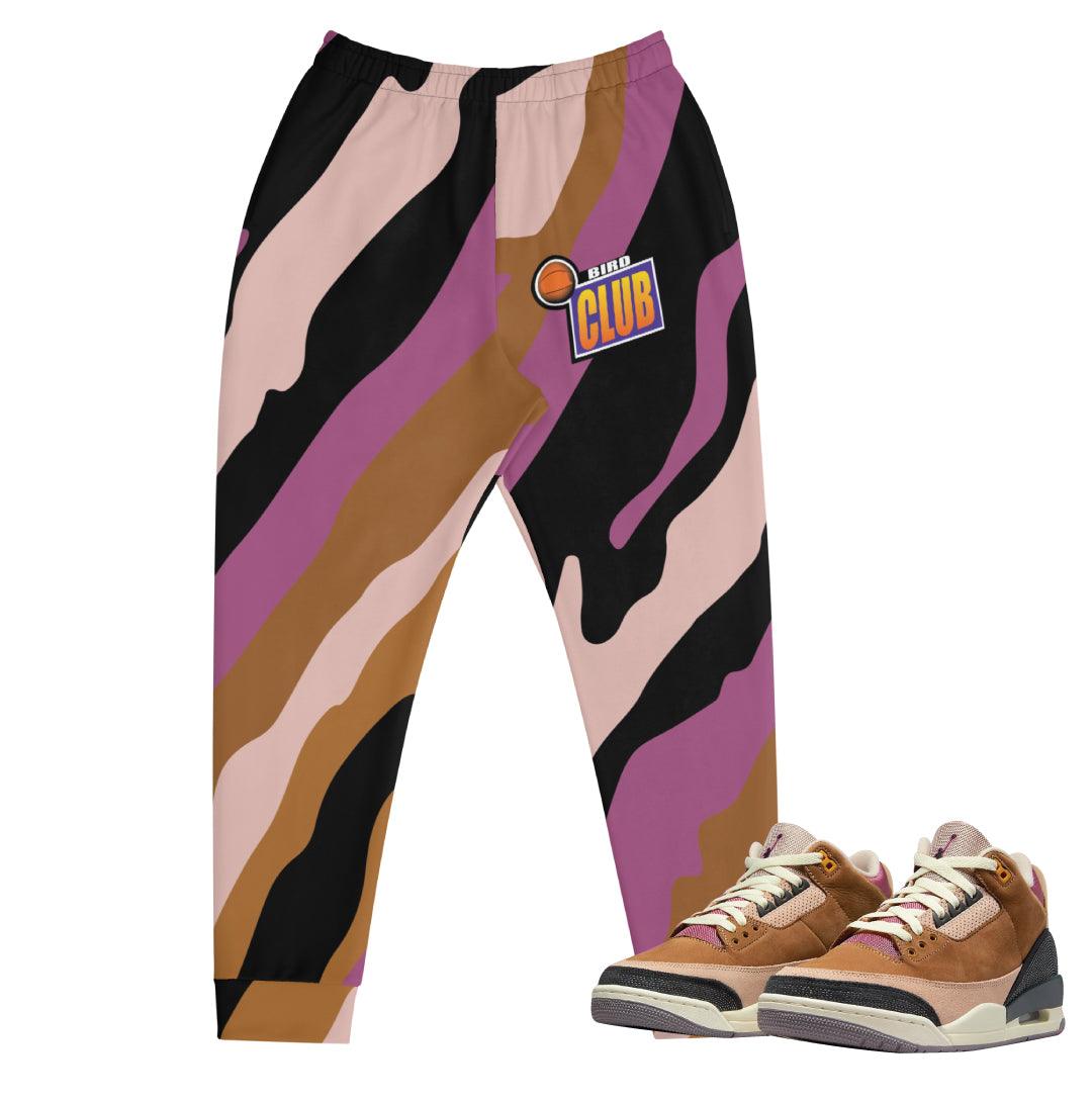 Retro 3 Winterized Archaeo Brown Joggers - Sneaker Tees to match Air Jordan Sneakers