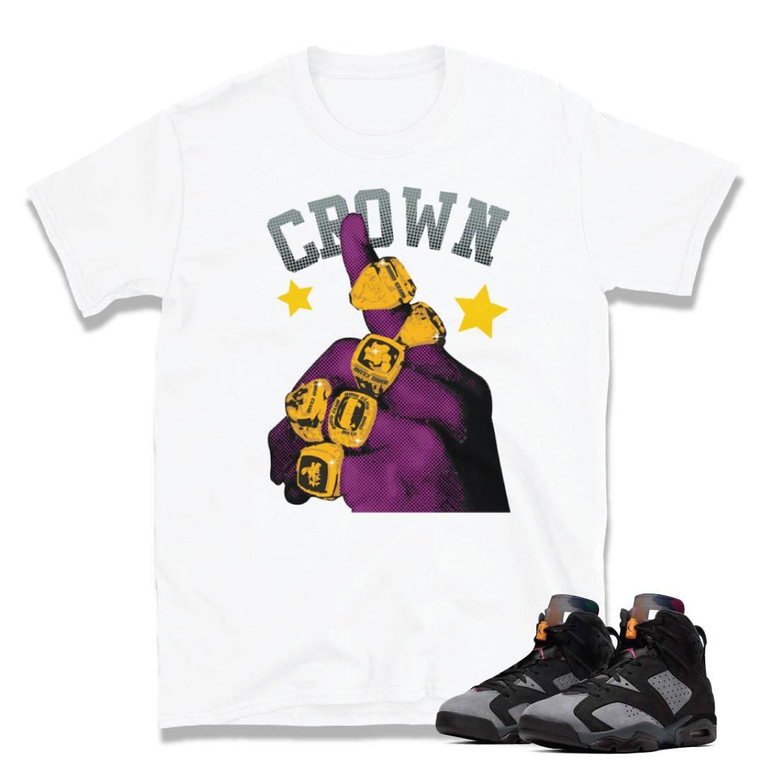 Retro 6 Bordeaux Shirt - Sneaker Tees to match Air Jordan Sneakers
