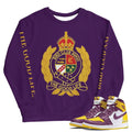 Retro 1 Brotherhood Polo Crest Crew - Sneaker Tees to match Air Jordan Sneakers