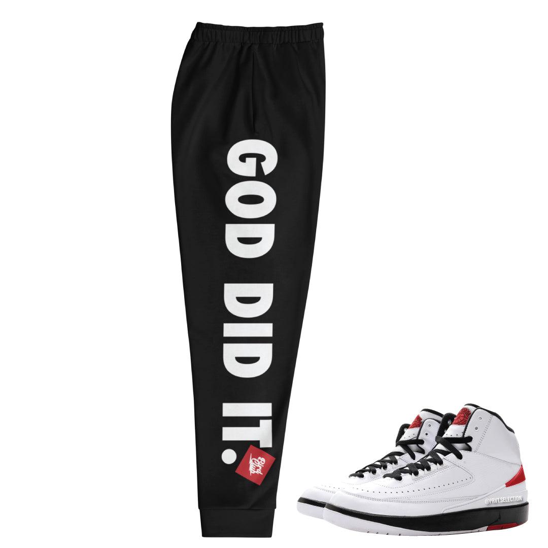Retro 2 "Chicago" Joggers - Sneaker Tees to match Air Jordan Sneakers