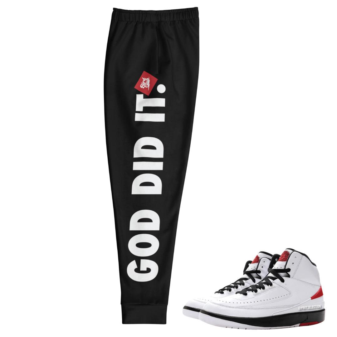 Retro 2 "Chicago" Joggers - Sneaker Tees to match Air Jordan Sneakers