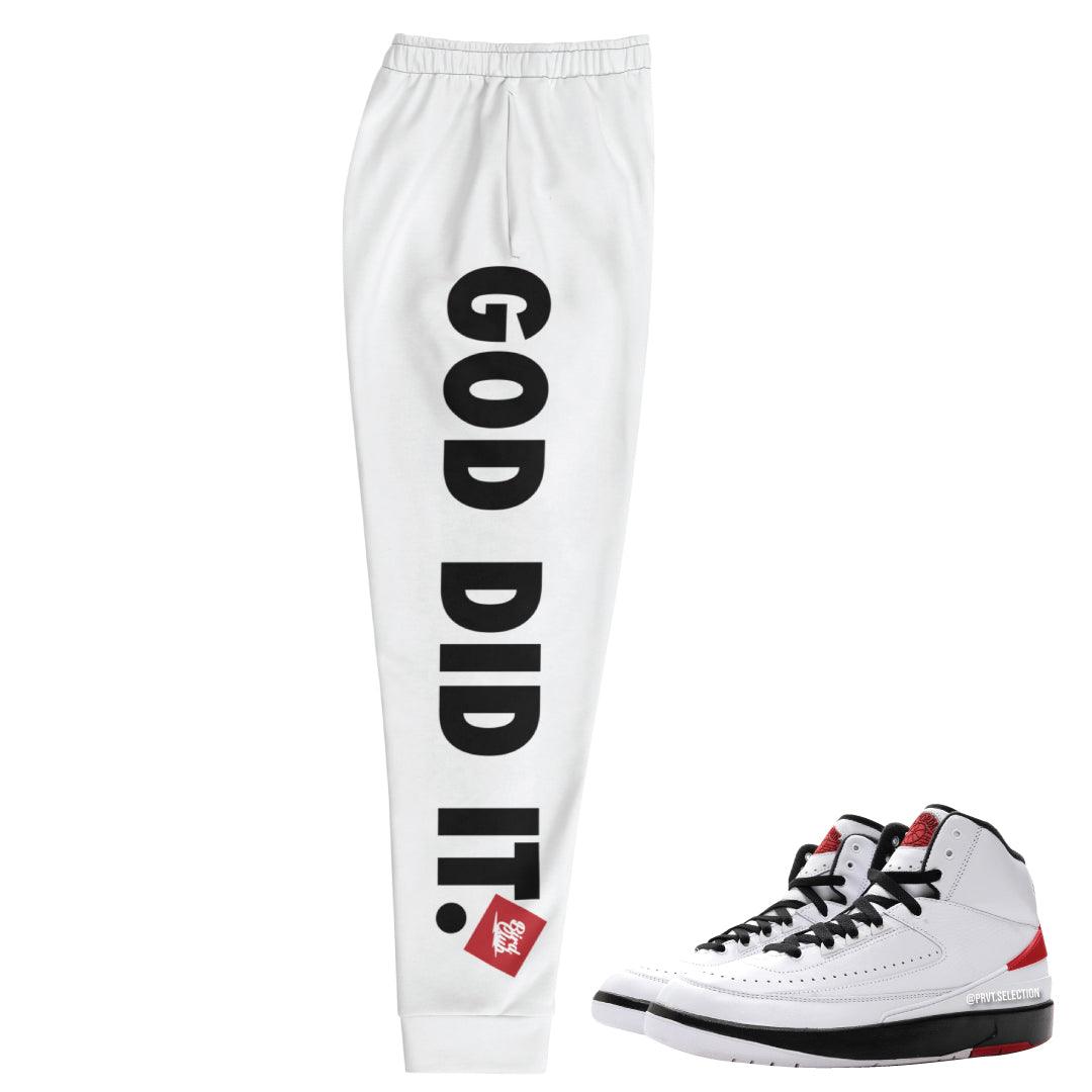 Retro 2 "Chicago" Joggers - Sneaker Tees to match Air Jordan Sneakers