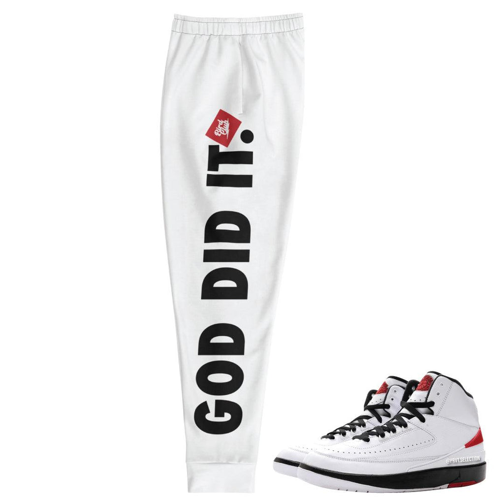 Retro 2 "Chicago" Joggers - Sneaker Tees to match Air Jordan Sneakers