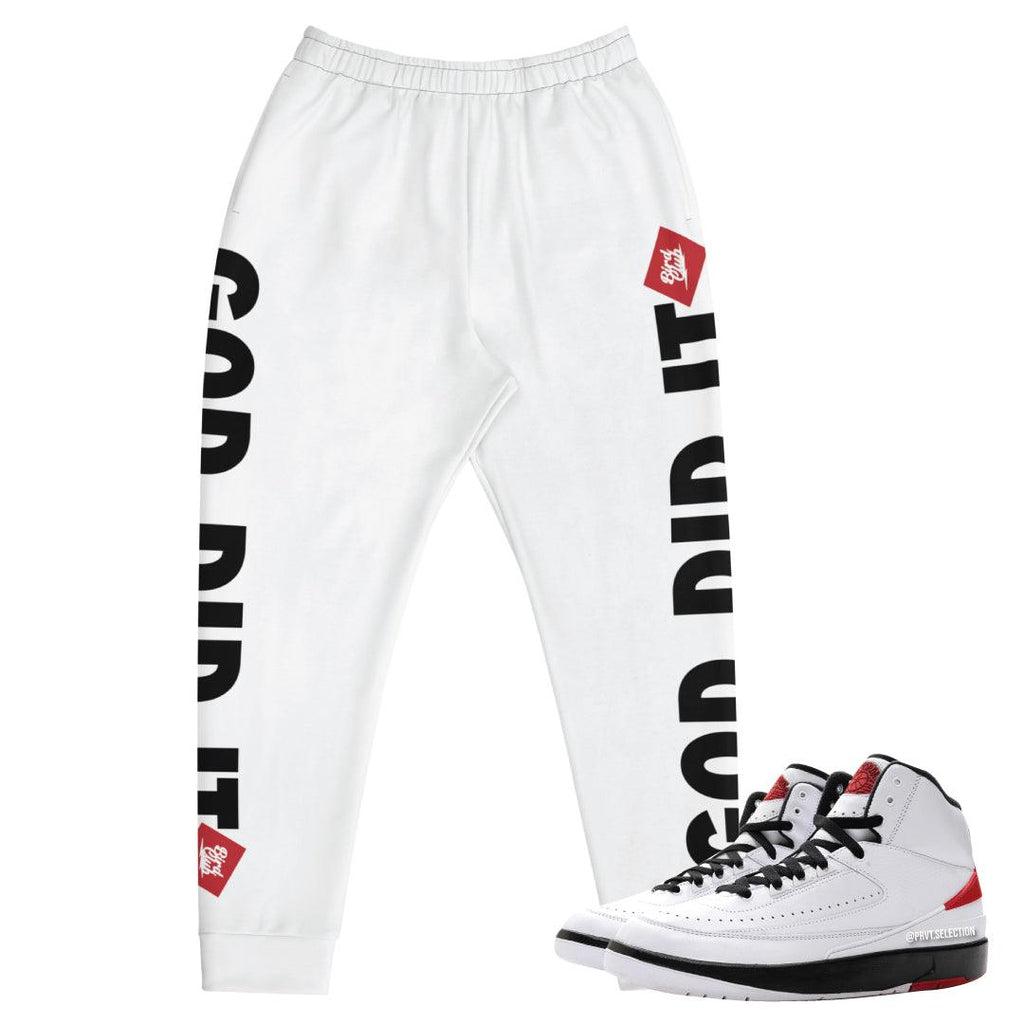 Retro 2 "Chicago" Joggers - Sneaker Tees to match Air Jordan Sneakers