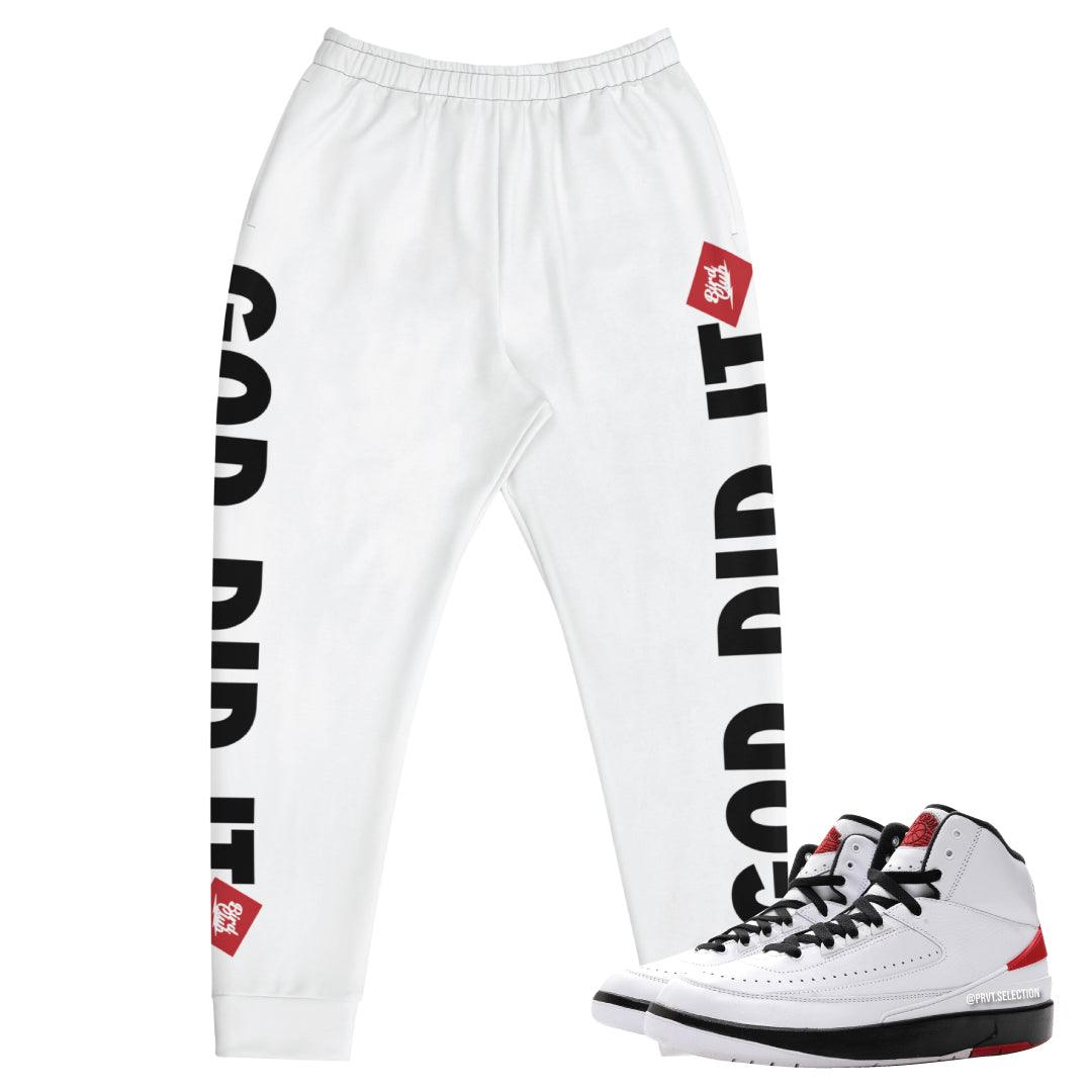 Retro 2 "Chicago" Joggers - Sneaker Tees to match Air Jordan Sneakers