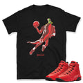 Retro 9 Chile Red Shirt - Sneaker Tees to match Air Jordan Sneakers