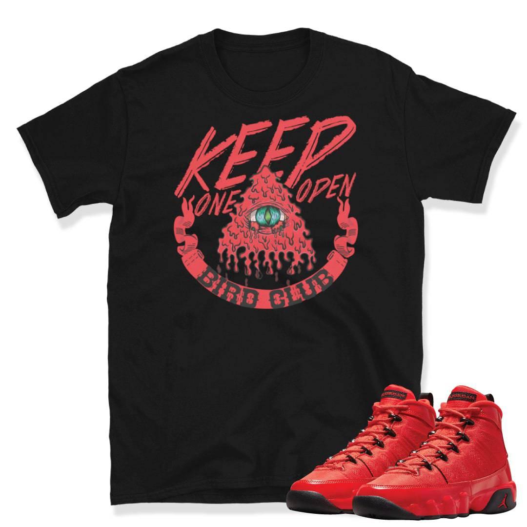 Retro 9 Chile Red Shirt - Sneaker Tees to match Air Jordan Sneakers