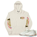 Retro 6 Low Chinese New Year Playoff logo sweatshirt - Sneaker Tees to match Air Jordan Sneakers