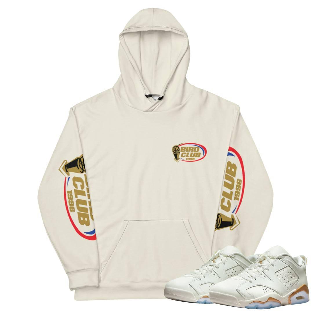 Retro 6 Low Chinese New Year Playoff logo sweatshirt - Sneaker Tees to match Air Jordan Sneakers