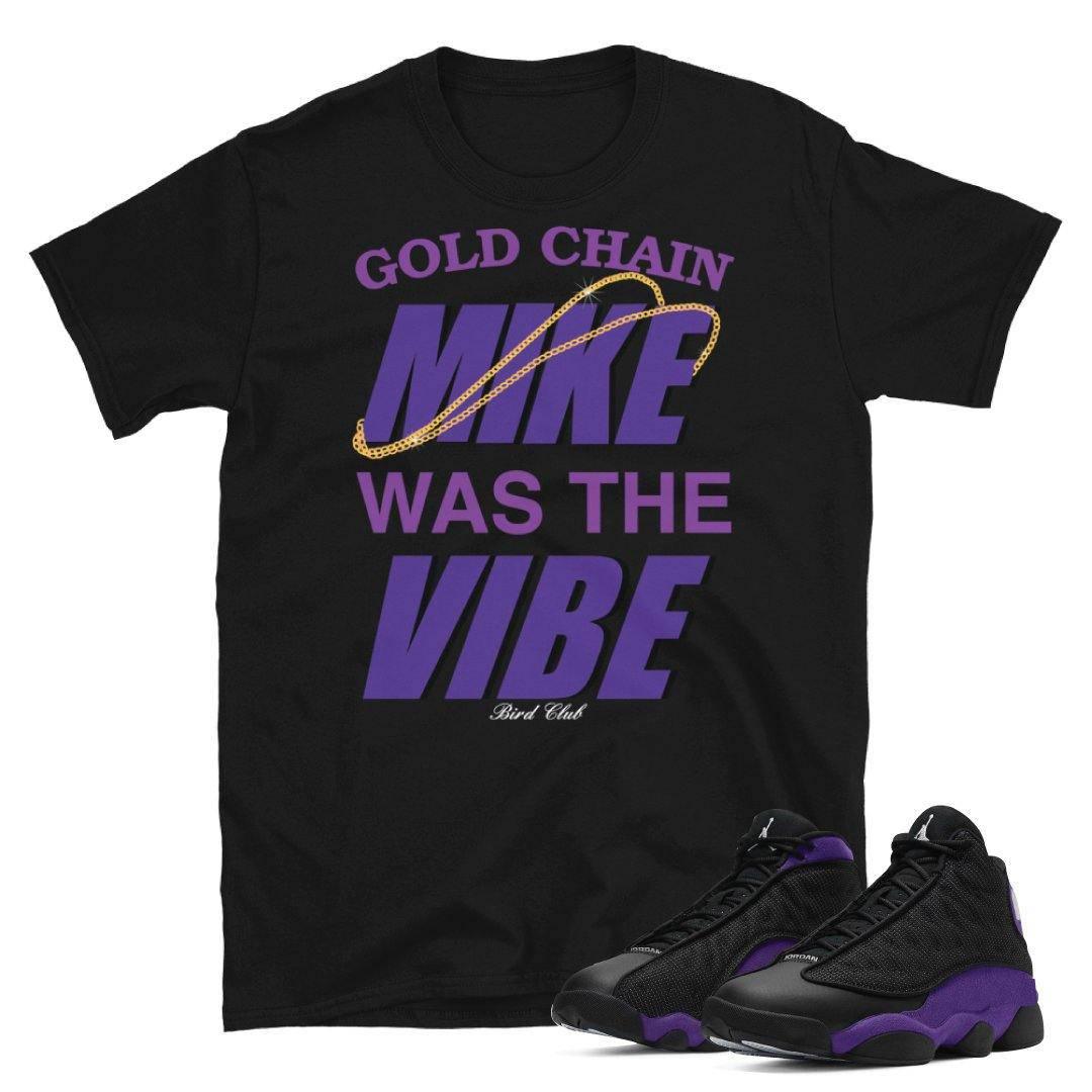 Retro 13 Court Purple Shirt - Sneaker Tees to match Air Jordan Sneakers