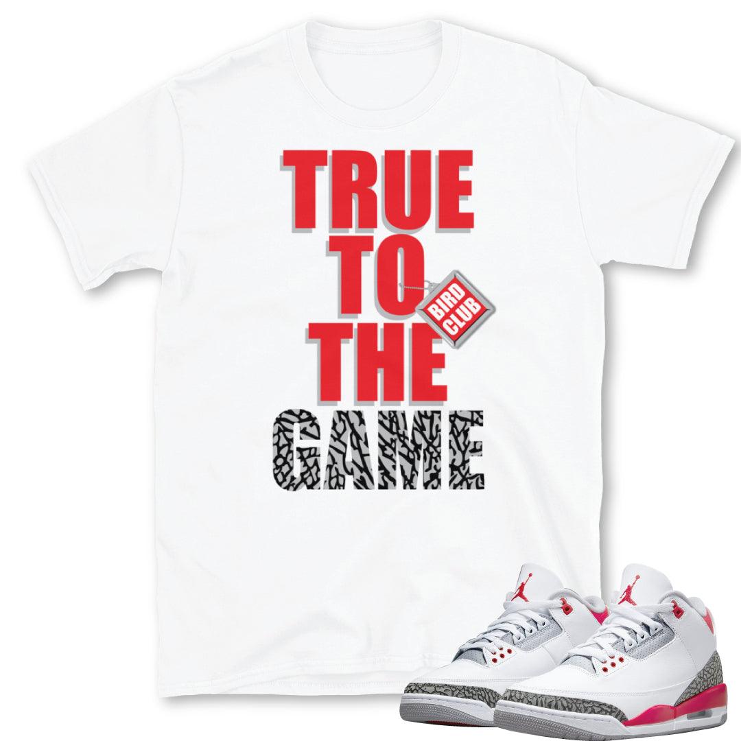 Retro 3 Fire Red OG Shirt - Sneaker Tees to match Air Jordan Sneakers