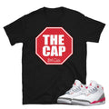 Retro 3 Fire Red Shirt - Sneaker Tees to match Air Jordan Sneakers