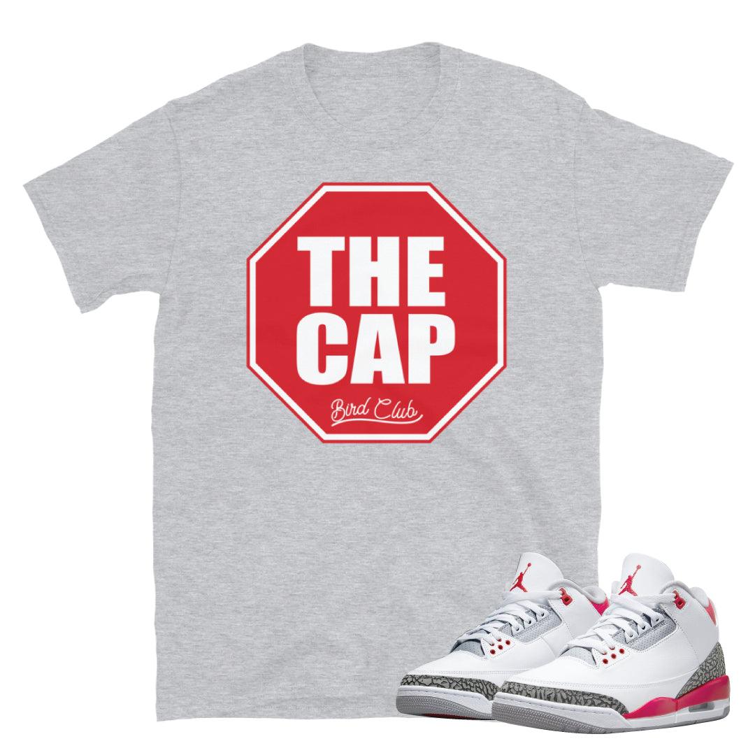 Retro 3 Fire Red Shirt - Sneaker Tees to match Air Jordan Sneakers