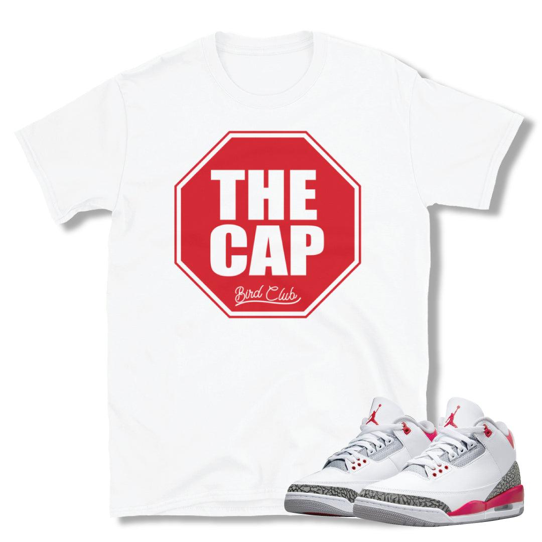 Retro 3 Fire Red Shirt - Sneaker Tees to match Air Jordan Sneakers
