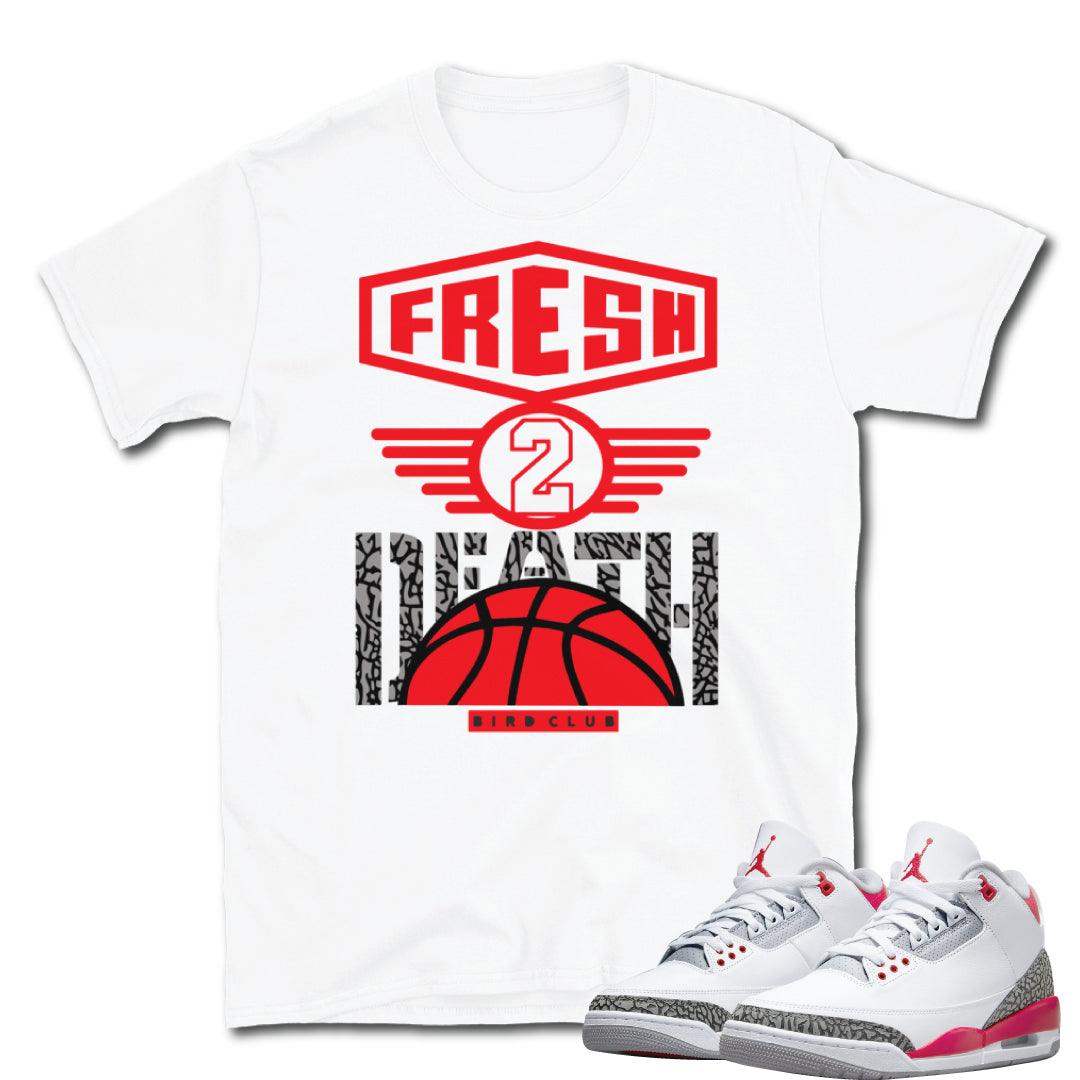 Retro 3 Fire Red OG Shirt - Sneaker Tees to match Air Jordan Sneakers