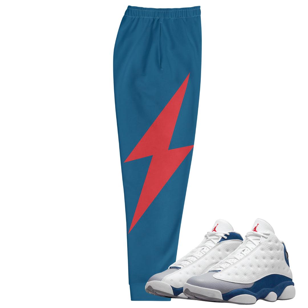 Retro 13 French Blue Joggers - Sneaker Tees to match Air Jordan Sneakers