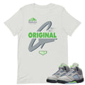 Retro 5 Green Bean Shirt - Sneaker Tees to match Air Jordan Sneakers